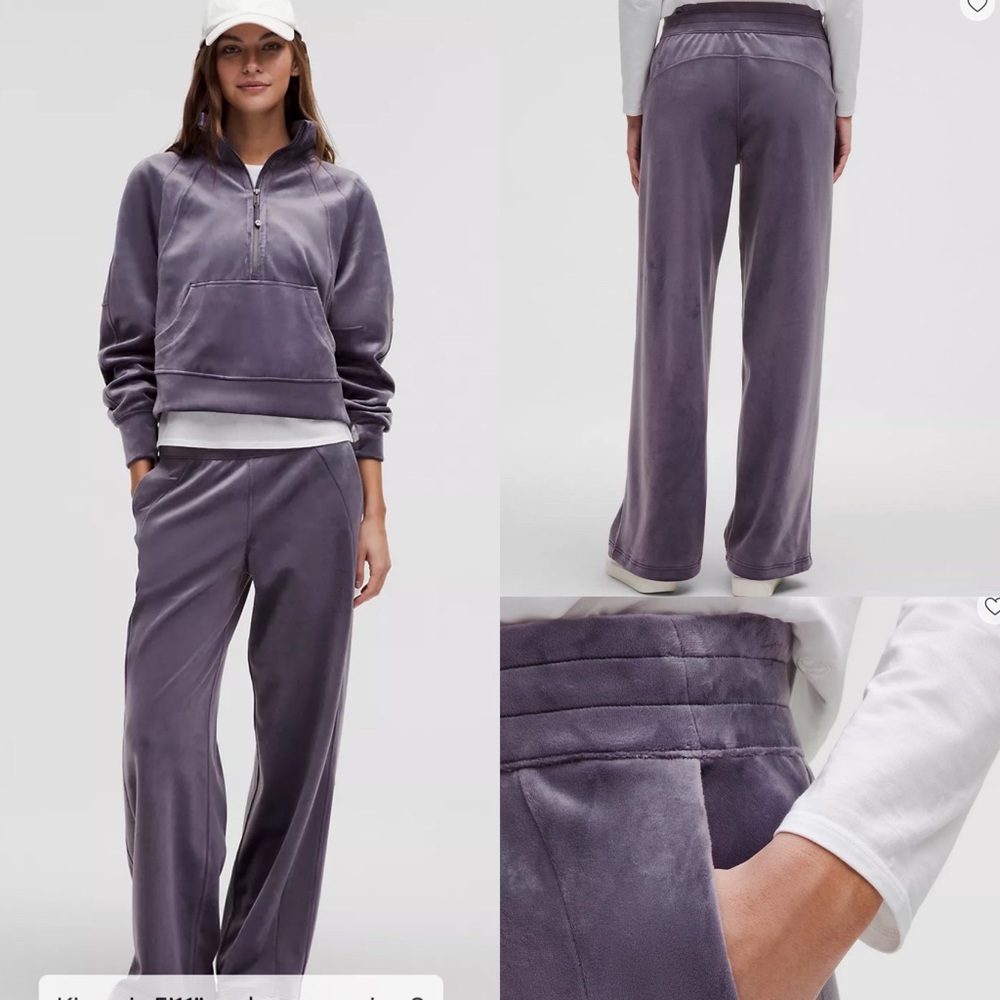 Lululemon Scuba Mid-Rise Wide-Leg Pant
Velvet! NIGHTFALL